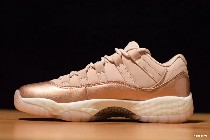TBK Air Jordan 11 Rose GS Low AH7860-105 Gold 0727